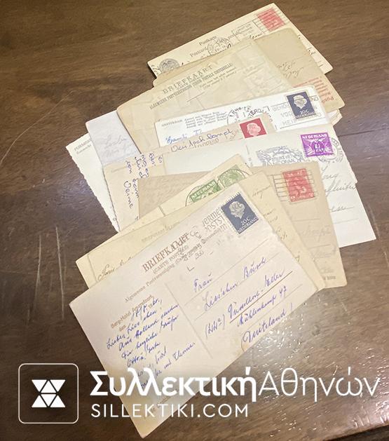 ΟΛΛΑΝΔΙΑ 22 Καρτ ποσταλ οι περισσότερες ταχυδρομημένες πολλές παλιές