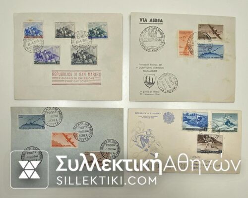 SAN MARINO FDC 30/11/1946