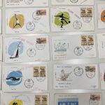 OLYMPIC GAMES 40 Covers , cards .FDC etc