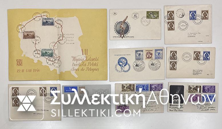 OLYMPIC GAMES 7 Covers 1948/50
