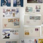 ΟΛΥΜΠΙΑΚΟΙ ΑΓΩΝΕΣ (θεματική συλλογή)43 Φάκελοι,κάρτες κυρίως FDC 1960