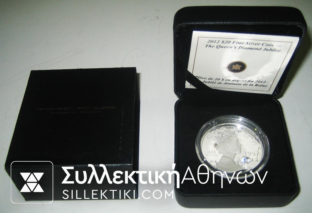 CANADA 20 Dollars 2012 Proof