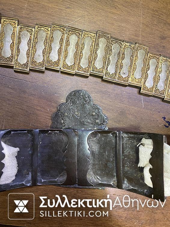 ΚΟΣΜΗΜΑ ΜΕΣΗΣ ΑΡΡΑΒΩΝΑ "Ζουνάρι με την κορώνα" κομπλέ μαζί με την ζώνη