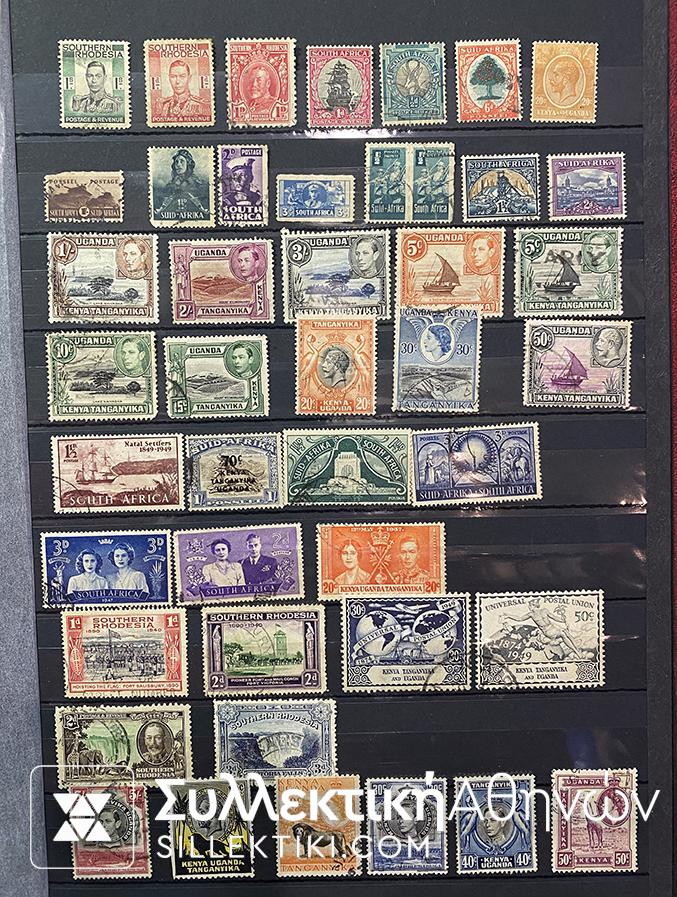 Άκρως ενδιαφέρουσα συλλογή γραμματοσήμων με πολλά κλασικά (πριν το 1900) γραμματόσημα από διάφορες χώρες και σε διάφορες ποιότητες