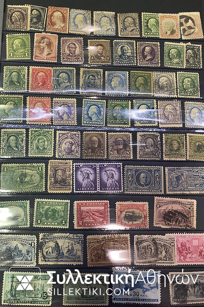 Άκρως ενδιαφέρουσα συλλογή γραμματοσήμων με πολλά κλασικά (πριν το 1900) γραμματόσημα από διάφορες χώρες και σε διάφορες ποιότητες