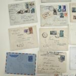 ΙΤΑΛΙΑ 33 Φάκελοι / κάρτες 1948/60 ταχυδρομημ. τα περισσότερα στην Ελλάδα