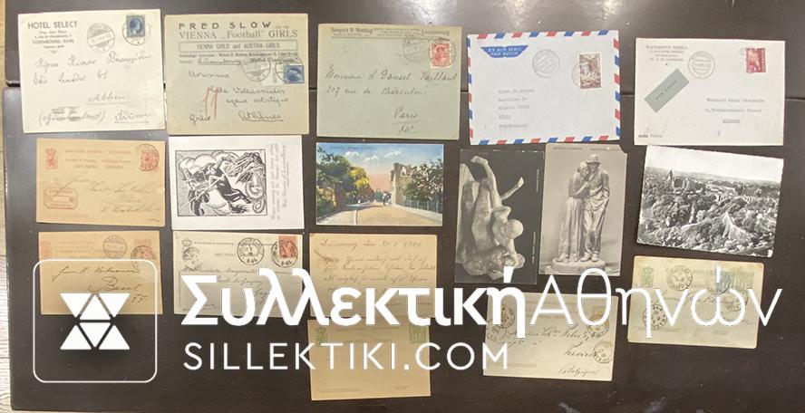 LUXEMBOURG 16 Covers /Cards