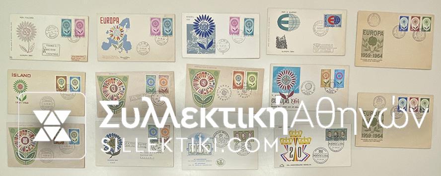 EUROPA 1964 14 FDC 4 PORTUGAL