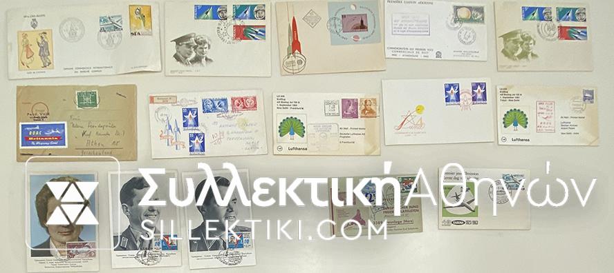 15 Envelopes AIR First Flights from several countries