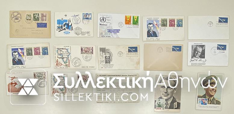 15 Envelopes AIR First Flights from several countries