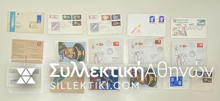 15 Envelopes AIR First Flights from several countries