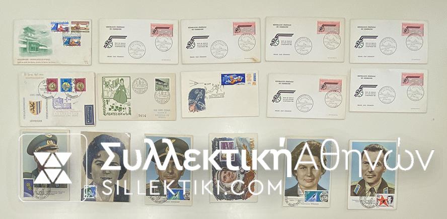 15 Envelopes AIR First Flights from several countries