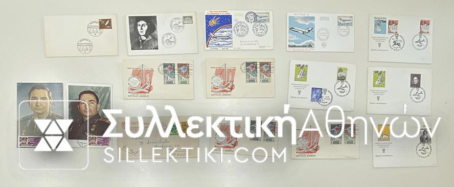 15 Envelopes AIR First Flights from several countries