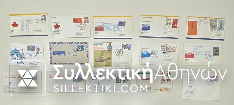 15 Envelopes AIR First Flights from several countries