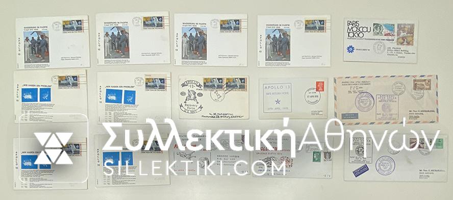 15 Envelopes AIR First Flights from several countries