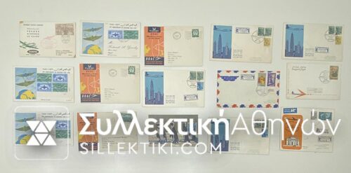 15 Envelopes AIR First Flights from several countries