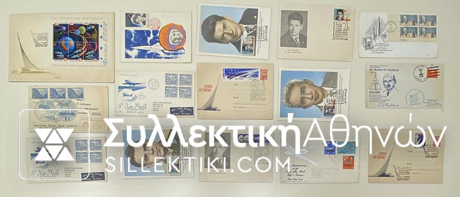 15 Envelopes AIR First Flights from several countries