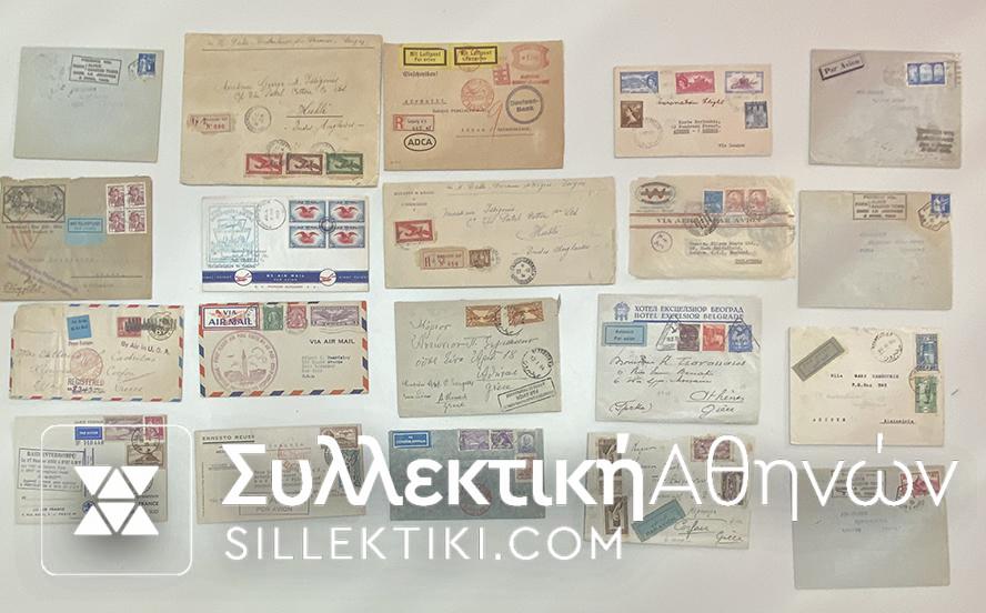 20 Very interesting old (1930-50) First Flights