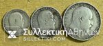 GR. BRITAIN 3 Silver Coinw Eduard