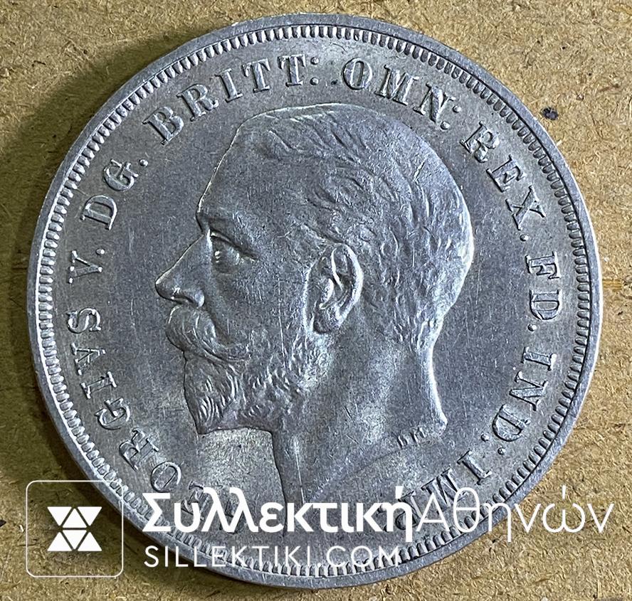 GR. BRITAIN Crown 1935 AU/UNC