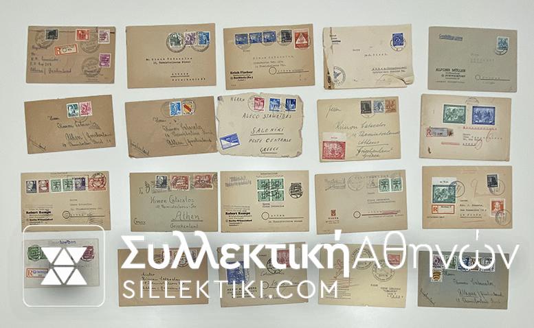 GERMANY to GREECE 20 Covers