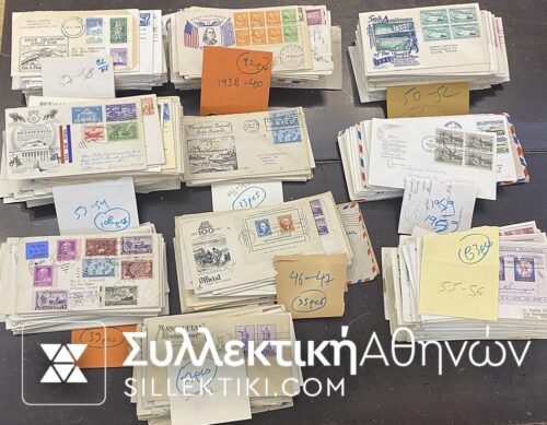 USA COLLECTION HUGE 615 ENVELOPE 1930-1959