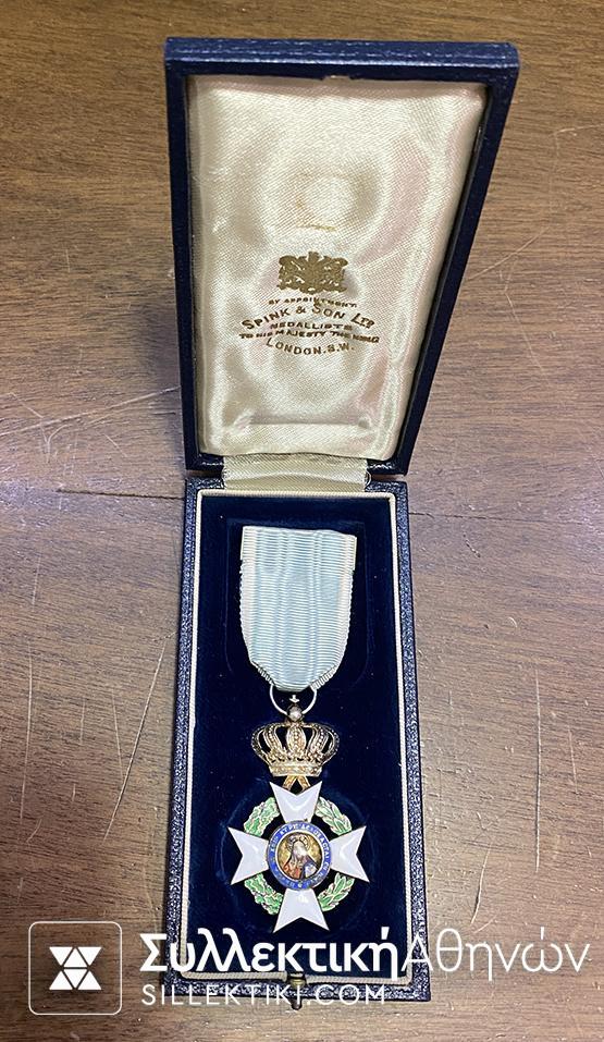 Gold Knight Order Of redeemer SPINK Boxed