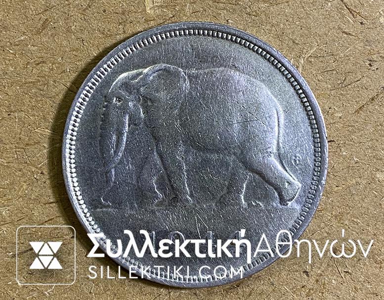 BELGIAN CONGO 50 Franc 1944 XF