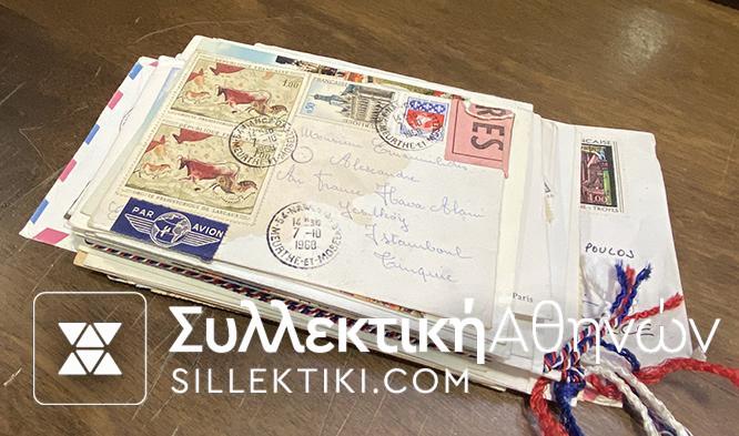 FRANCE 40 envelopes, some FDC 60s