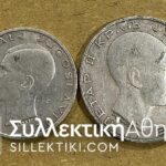 YUGOSLAVIA 20 and 50 Dinar 1938 AXF
