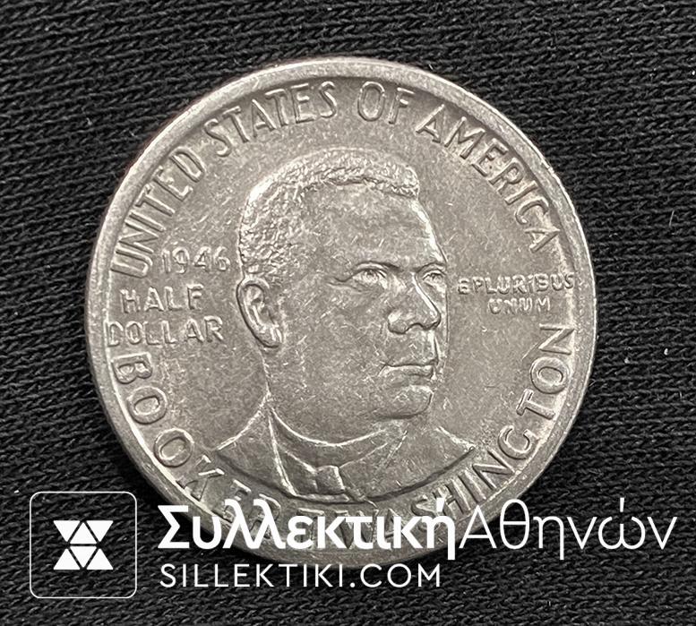 USA 1/2 Dollar 1946 AU