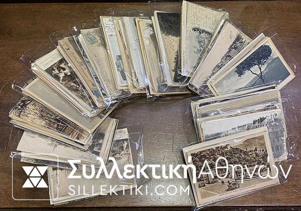 Συλλογή 36 Ξένες Παλιές Καρτ ποστάλ οι περισσότερες από Ευρώπη αχρησιμοποίητες και ταχυδρομημένες