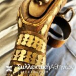 Εμπροσθογιεμή ντουφέκι πολύ παλιό με φιλτισένιο διάκοσμο. Μήκος 115 εκατοστά