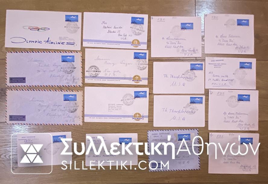 14 First Flights 1/6/1966 ATHENS TO NEW YORK