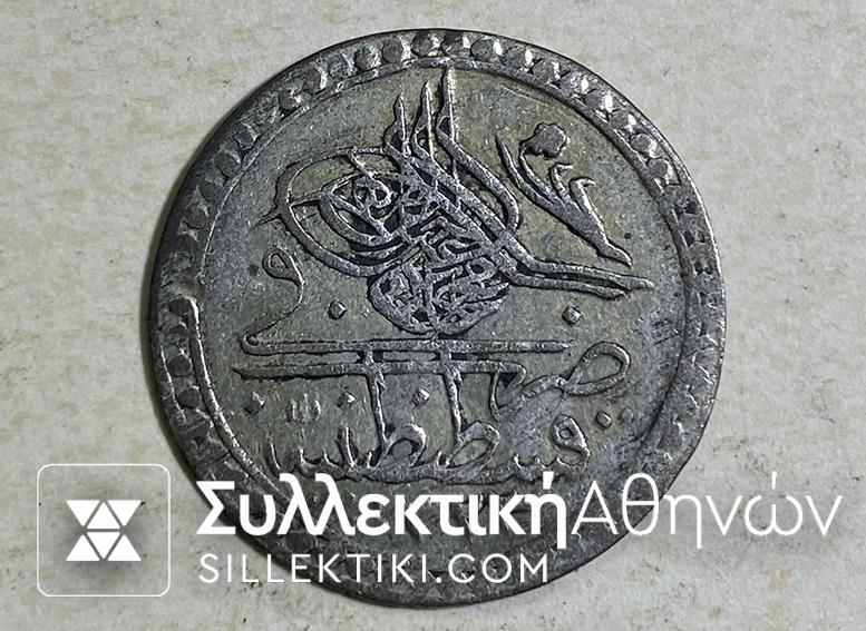 TURKEY 10 Para 1223 (1807) AXF