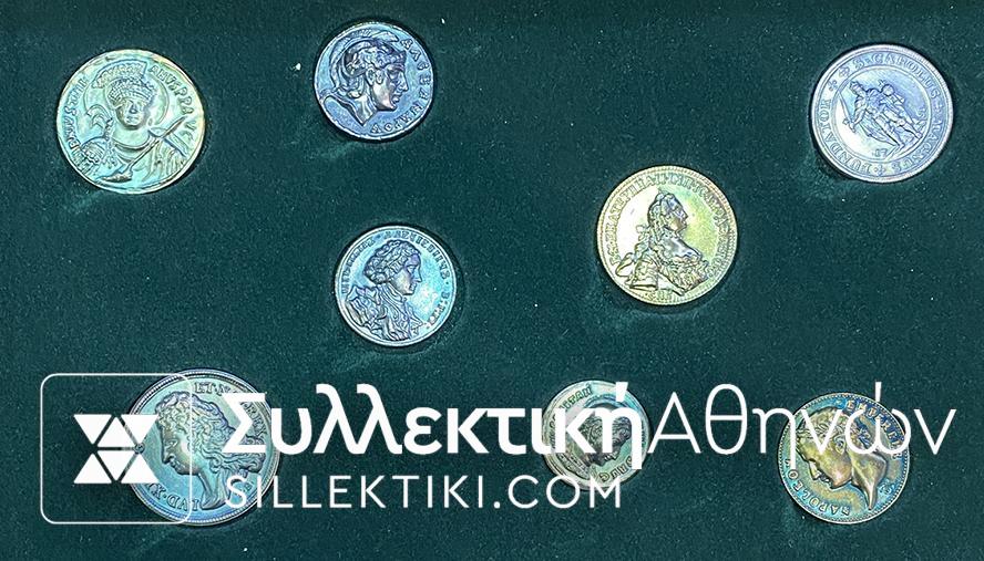 Συλλογή Ασημένιων αντιγράφων νομισμάτων της Mailink "ΟΙ ΜΕΓΑΛΟΙ ΤΗΣ ΙΣΤΟΡΙΑΣ"