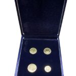 Collection of 4 Gold (22k) Copies of Greek Coins