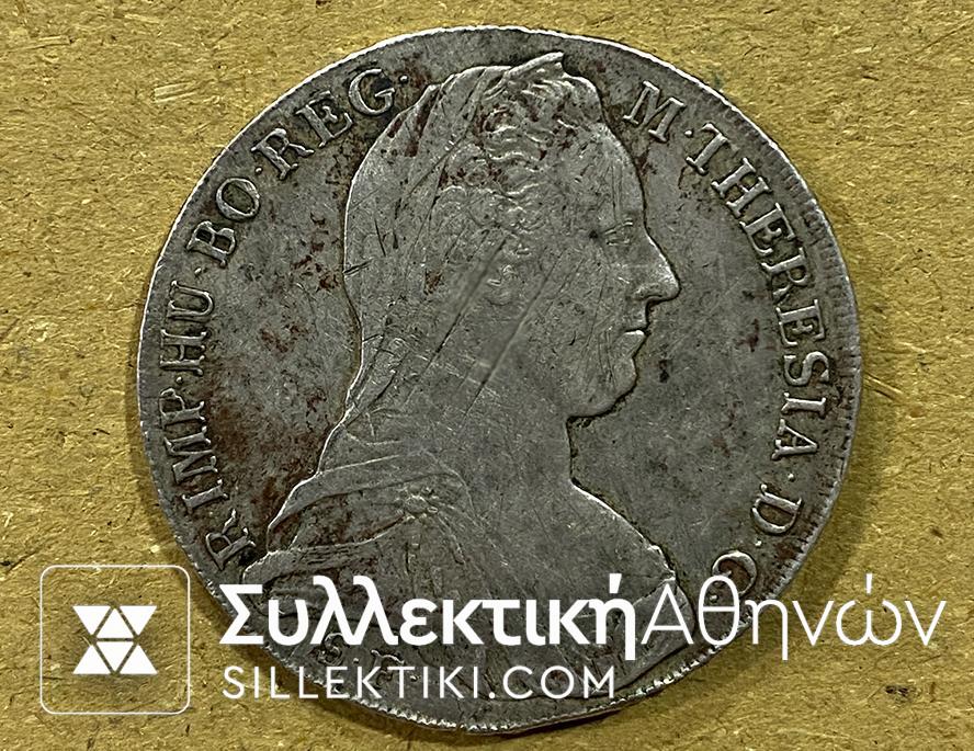AUSTRIA Thaler 1780 No restrike XF+