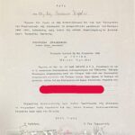Rare Document Greek Red Cross 1948