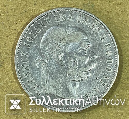 HUNGARY 5 Corones 1900 AXF