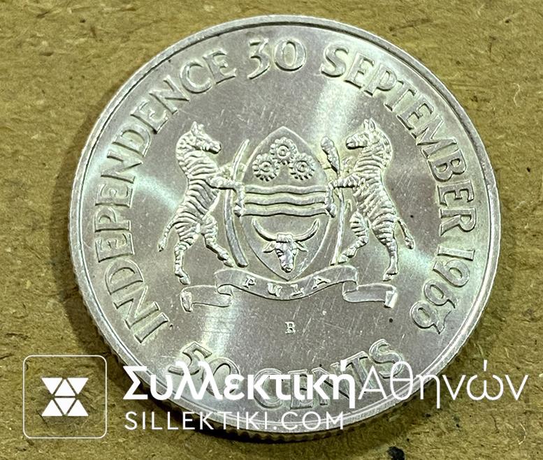 ΜΠΟΤΣΟΥΑΝΑ 50 Σεντς 1966 UNC