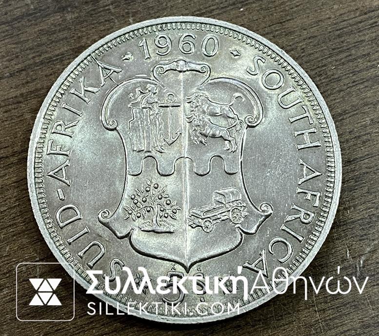 SOUTH AFRICA 5 Shilling 1960 UNC