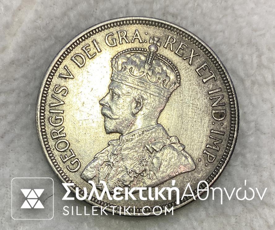 CYPRUS 45 Piastre 1928 XF/AU