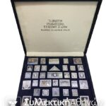 Collection of 36 Silver Stamps