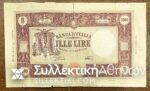 ITALY 1000 Lire -10 /8/1943 VF
