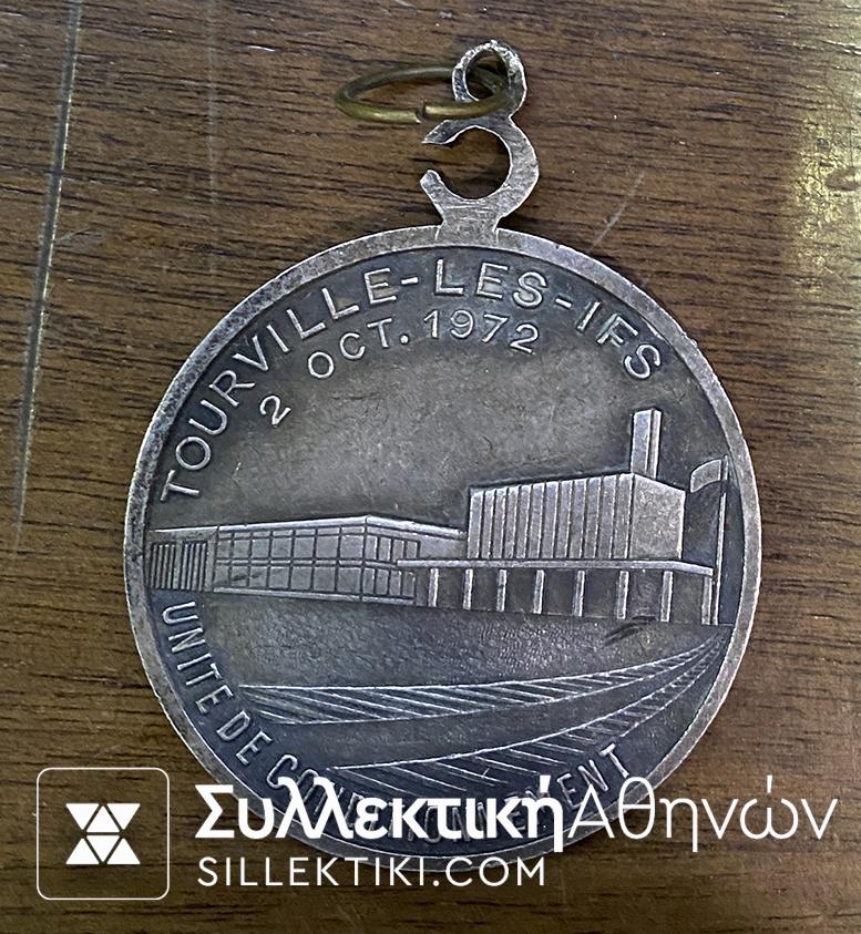 ΓΑΛΛΙΑ Ασημένιο μετάλλιο 1972 ΑΠΟΣΤΑΚΤΗΡΙΟ ΒΕΝΕΔΙΚΤΙΝΗΣ