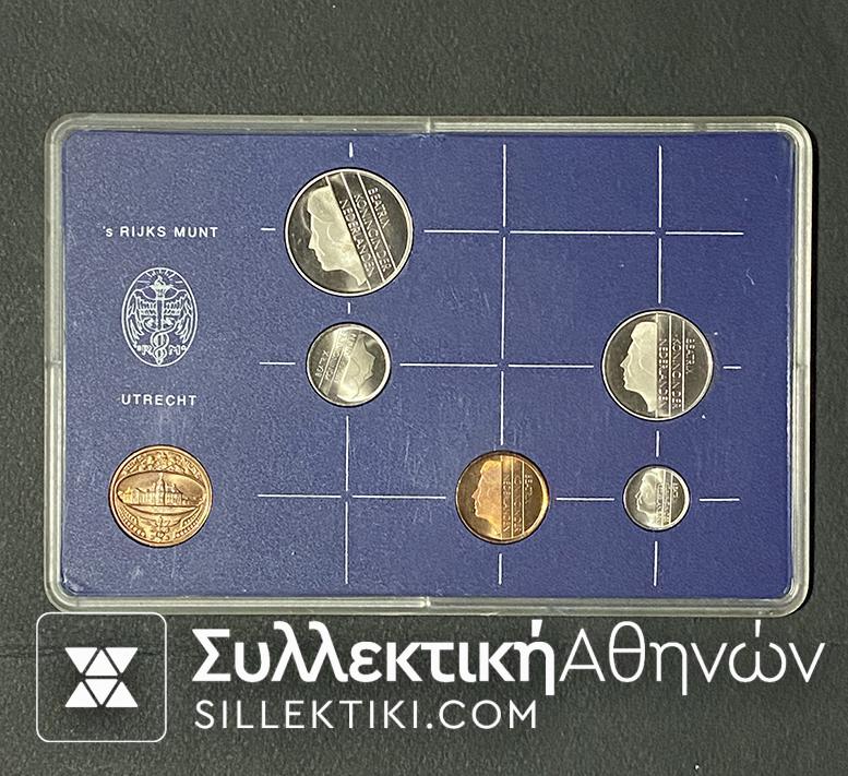 NETHERLANDS Coin Set 1982 UNC