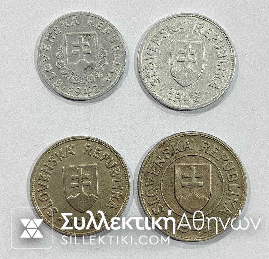 SLOVAKIA 20 Halierov 1942