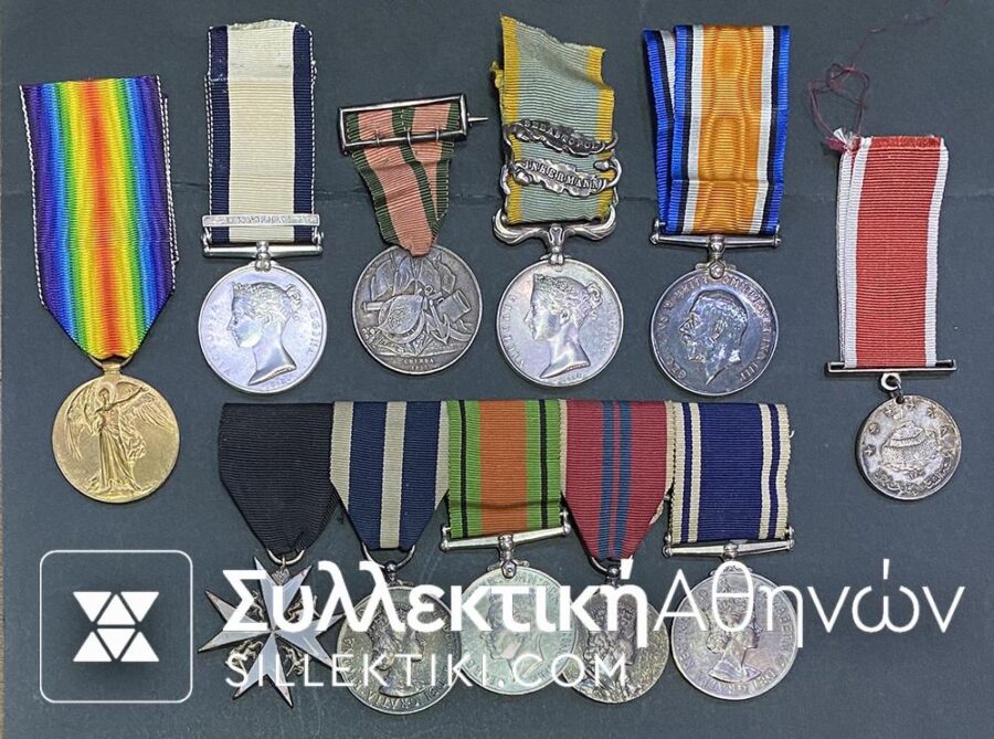 GR. BRITAIN Part of 11 Rare Medals