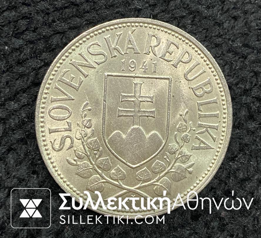 SLOVAKIA 20 Korun 1941 UNC
